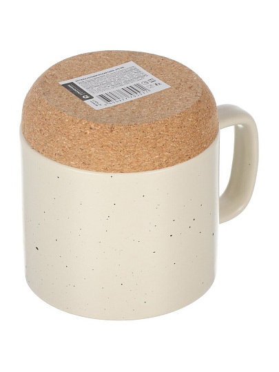 Кружка керамика, 375 мл, Cork, Atmosphere, AT-K3611