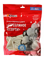 Набор шаров Paterra, Серебряное ассорти, 30 см, 40 шт, разноцветный, 2 ленты по 10 метров, 491-100 - фото 7