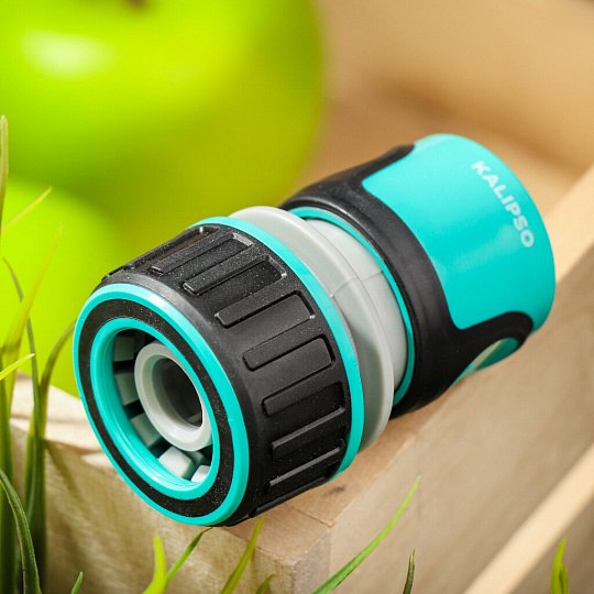 Коннектор для шланга 3/4&quot;, быстросъемный, пластик, Kalipso, DY8029GL