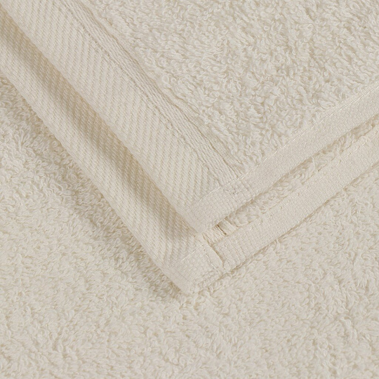 Полотенце банное 50х90 см, 100% хлопок, 500 г/м2, Виола, Bella Carine, белое, Турция, FT-3-50-1334