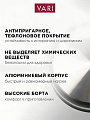 Сотейник алюминий, 28 см, антипригарное покрытие, крышка стекло, Vari, Лучшая цена, LCS73228/11, с крышкой, съемная ручка - фото 3
