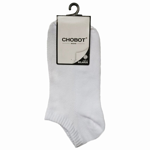 Носки для женщин, хлопок, Chobot, 540, белые, р. 23, 5223-004