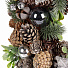 Венок рождественский 35 см, с пуансеттией, SYSGZSA- 4623100 - фото 3