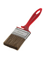 Кисть плоская, Bartex, Евро, для водно-дисперсионной краски, 63 мм, 2 1/2 '', искусственная щетина, рукоятка пластик, 1127425 - фото 2