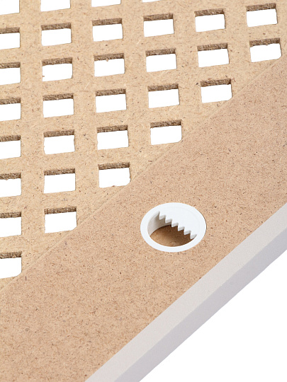 Экран для радиатора, МДФ, 900х600 мм, прямоугольный, бежевый, DE LUXE Глория, Стильный Дом