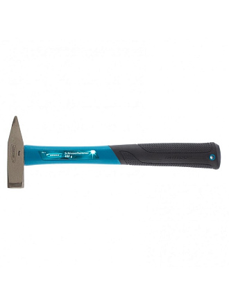 Молоток слесарный, Gross, квадратный боек, рукоятка фибергласовая, обрезиненная, 0.4 кг, 10274