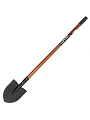 Лопата штыковая, сталь, 1.5х160х1200 мм, черенок дюралюминиевый, Kopper Tools, ФИ.091, дамская остроконечная