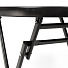 Мебель садовая Твикс, черная, стол, 70х70 см, 2 кресла, 120 кг, Y84-0001 - фото 6