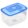Контейнер пищевой пластик, 2.3 л, прямоугольный, с таймером, 10800800