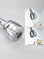 Смеситель для кухни, Frap, гибкий излив, с кран-буксой, хром, F4319 - фото 2
