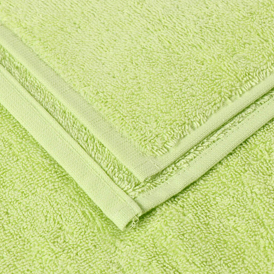Полотенце банное 70х140 см, 100% хлопок, 562 г/м2, Plain, Anilsan, салатовое, Турция, 605870140