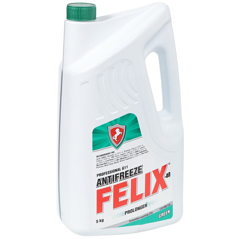 Антифриз Felix, ТС-45, G11, 5 кг, зеленый, Prolonger