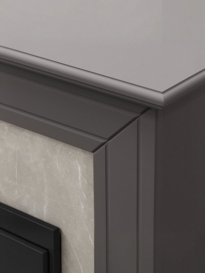 Электрокамин RealFlame, Dastin 26 GR, грей софт, Moonblaze DELUX, эксклюзив