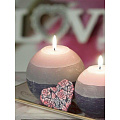Свеча декоративная, 10 см, шар, Bartek Candles, Мерси - фото 2