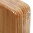 Доска разделочная бамбук, 20х14х1 см, 4 шт, прямоугольная, HS-0030 - фото 2