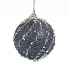 Елочный шар голубой, 8 см, SYPMQA-102171 - фото 2