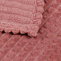 Плед 2-спальный, 180х200 см, велсофт жаккард, 100% полиэстер, Silvano, Монако Квадраты, пепельно-розовый, SQF-180-12 - фото 3