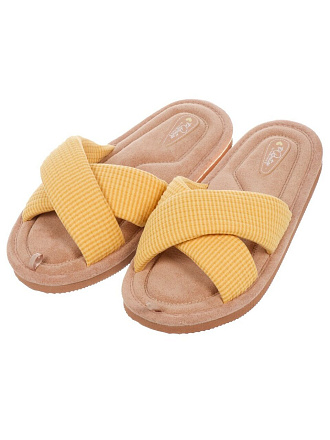 Тапки для женщин, в ассортименте, р. 41, открытые, 4574 W-CH-O