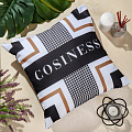 Подушка декоративная 40х40 см, Cosiness, 100% полиэстер, 920246