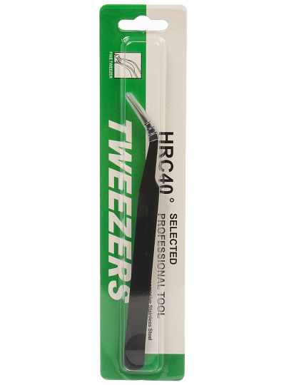 Пинцет косметический, нержавеющая сталь, 11х0.7 см, Y4-11544
