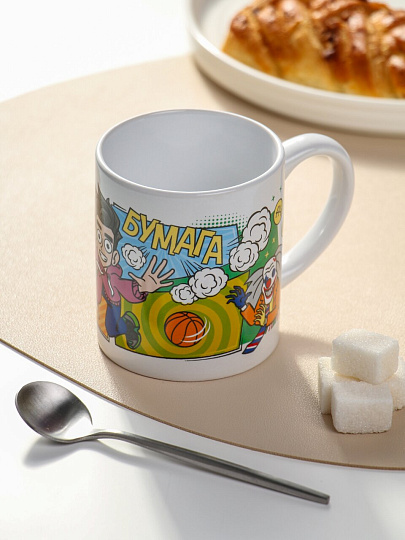 Кружка фарфор, Влад А4, Влад и компания, 220 мл, 7.5 см, 315086