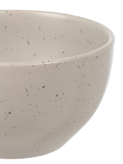 Салатник керамика, круглый, 8 см, 0.62 л, Бежевый гранит, SB5.5Lc