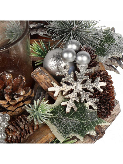 Подсвечник 1 свеча, 24 см, для свечи до 9 см, SYSGZSA-4623098