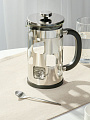 Френч-пресс 1 л, стекло, нержавеющая сталь, Apollo, genio Domine, DMN-100 - фото 2