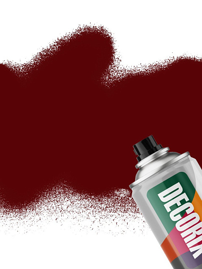 Грунт-эмаль аэрозольная, Decorix, 3в1, по ржавчине, глянцевая, коричневая, A39, 520 мл