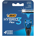 Сменные кассеты для бритв Bic, Flex 3 hibrid, для мужчин, 4 шт, 948274 - фото 10