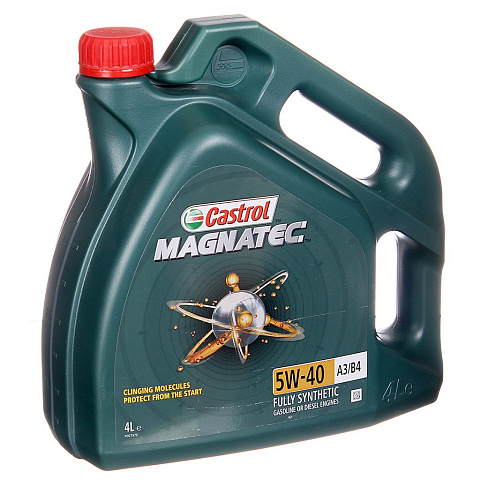 Масло моторное синтетическое, 5W40, Castrol, Magnatec A3/B4, 4 л