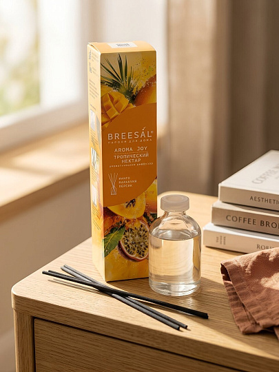 Аромадиффузор Breesal, 50 мл, Aroma Joy Тропический нектар, BR0120