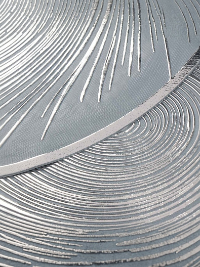 Салфетка сервировочная полимер, 38 см, круглая, 2 шт, Y4-9579