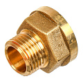 Переходник 1/2&amp;quot;х1&amp;quot;, ш-г, латунь, БАЗ