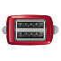 Тостер Bosch, TAT 3A014, 980 Вт, 2 тоста, механический, красный - фото 2
