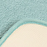 Коврик для ванны, 0.5х0.8 м, полиэстер, серо-голубой, Альпака, Y11-3 - фото 3