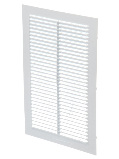 Решетка вентиляционная пластик, 200х300 мм, с сеткой, Event, Э2030Н