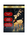 Фигурка декоративная акрил, Олень, 31х52 см, 60LED, 220В, белая, Y4-3072 - фото 4