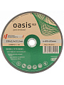 Круг отрезной по металлу, Oasis, Eco, диаметр 230х2.5 мм, посадочный диаметр 22.2 мм, зернистость P30
