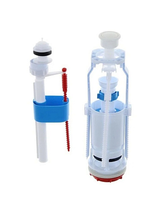 Арматура для бачка унитаза нижняя, 1/2