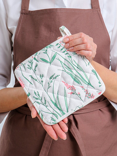 Прихватка 18х18 см, 100%хл, Silvano, Полевые сны