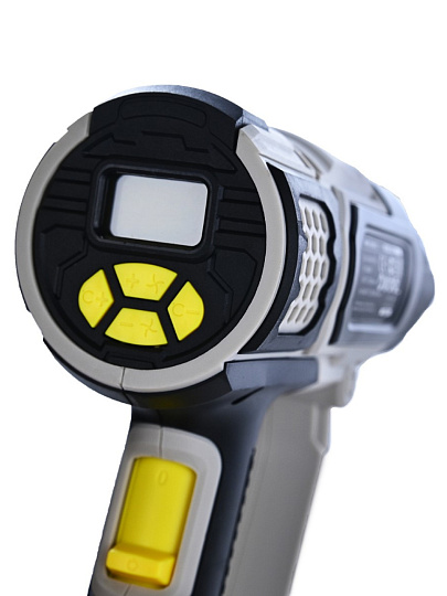 Фен строительный BifAces, AHG-2000-D, 2000 Вт, 500 л/мин, 60 °C, 600 °C, 2 режима