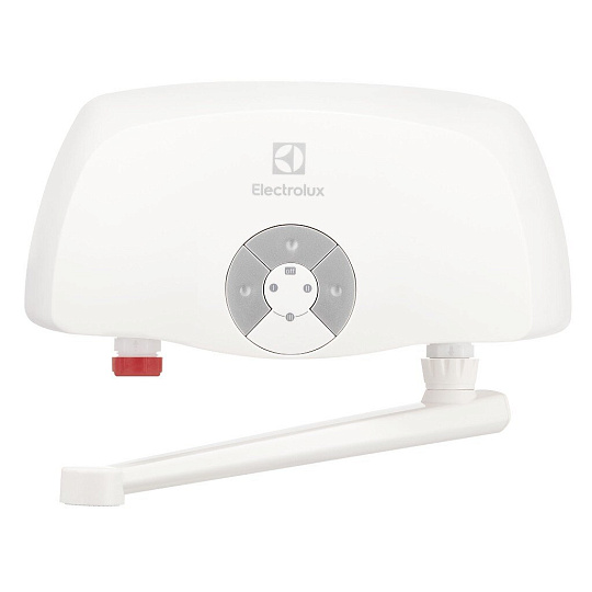 Водонагреватель электрический, проточный, Electrolux, Smartfix 2,0 T, до +40 °C, с изливом, 5.5 кВт