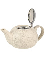 Чайник заварочный керамика, 0.75 л, с ситечком, Elrington, Феличита, 109-06017, бежевый - фото 3