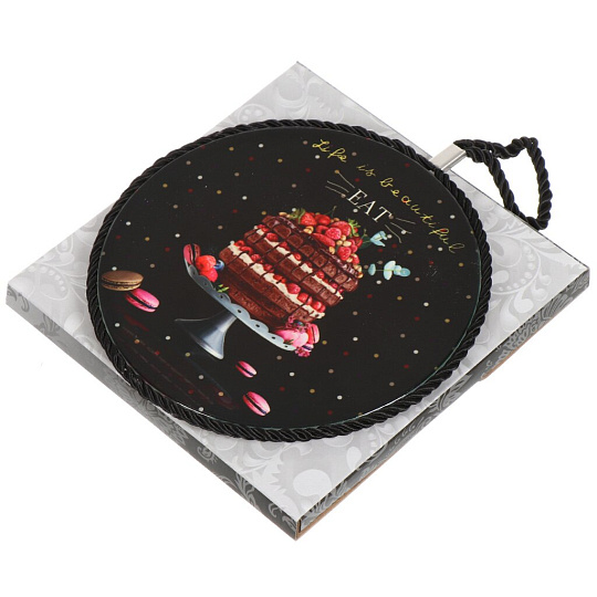 Подставка под горячее, керамика, Daniks, Жизнь прекрасна