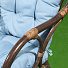 Мебель садовая Сиеста, стол, 50.2х50.2х55.3 см, 2 кресла, подушка голубая, 100 кг, AI-1808003 - фото 9