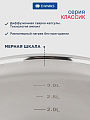 Кастрюля нержавеющая сталь, 3.9 л, крышка стекло, Daniks, Классика, SD-20, индукция - фото 4
