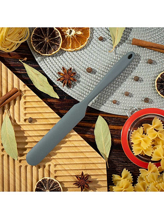 Лопатка кондитерская, силикон, 24 см, навеска, Daniks, Bern, S-DC12-KT551-G60C