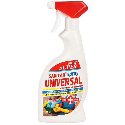 Чистящее средство универсальное, Barhat, Super Sanitar, спрей, 500 г