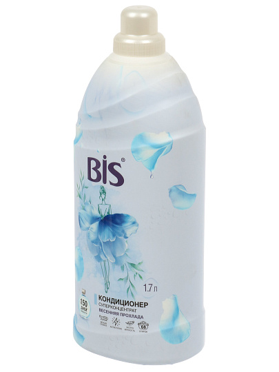 Кондиционер для белья BIS, 1.7 л, Весенняя прохлада, концентрат